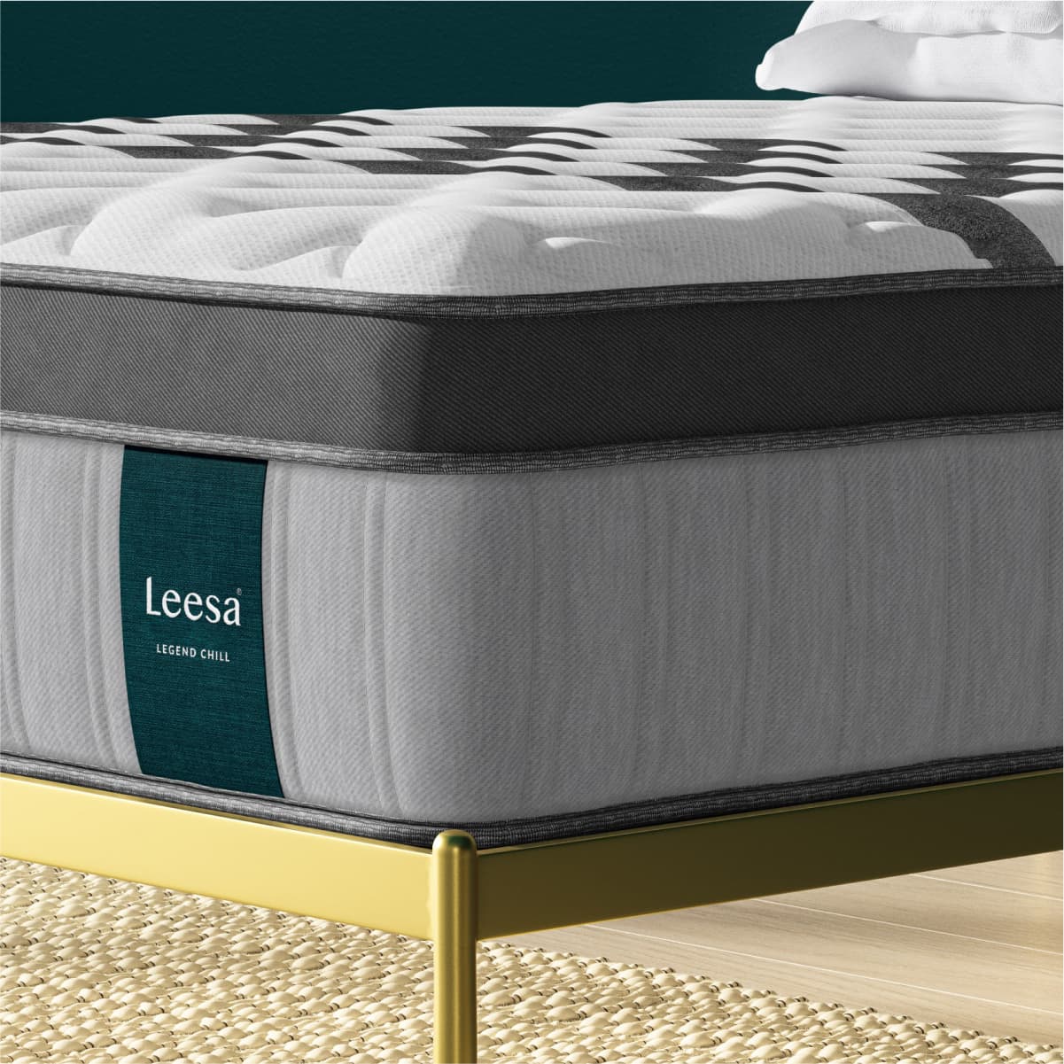 Leesa Legend Chill Medium Hybrid Mattress-corner