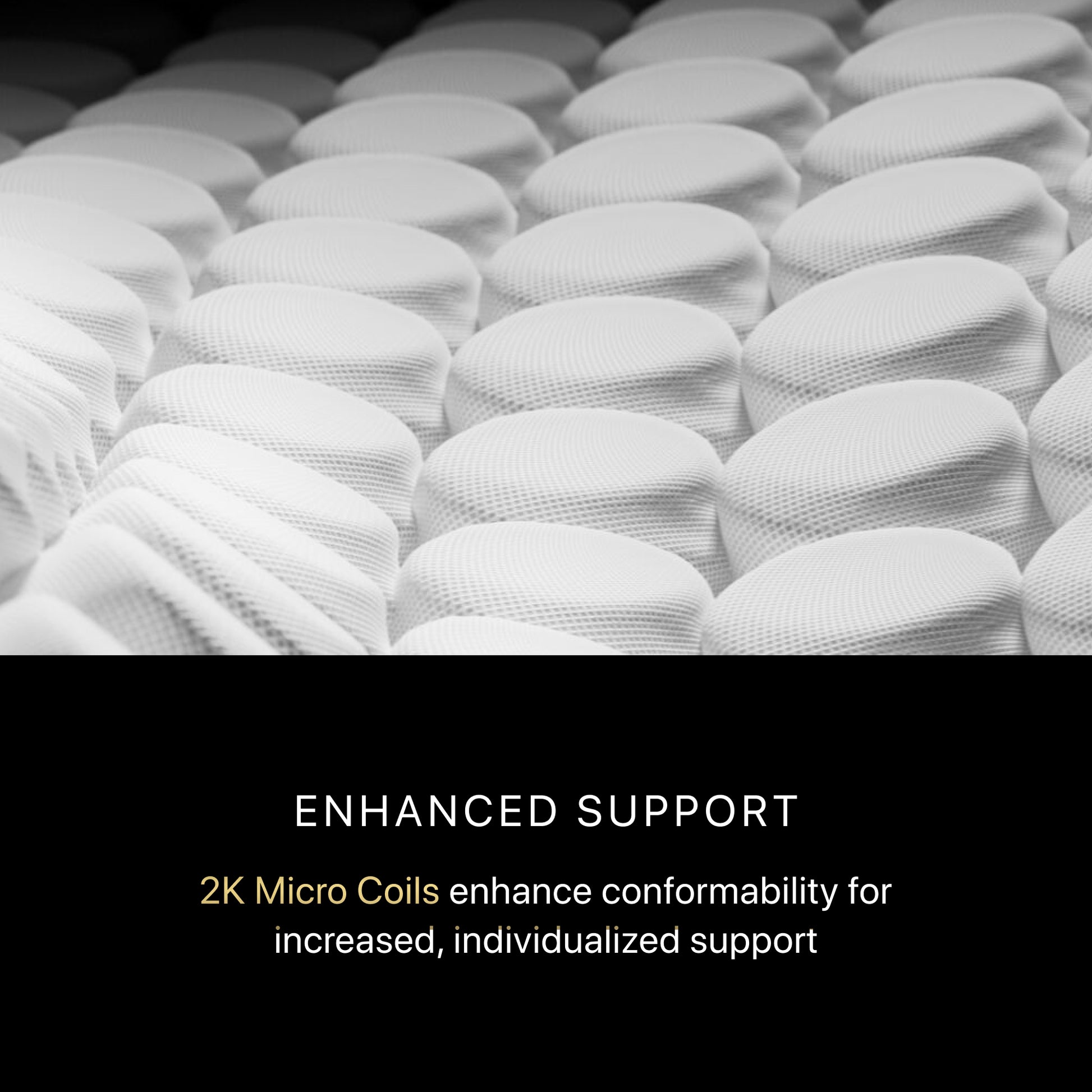 Beautyrest Black Series Three Medium Hybrid Mattress Enhanced Support 2K Micro-Coils