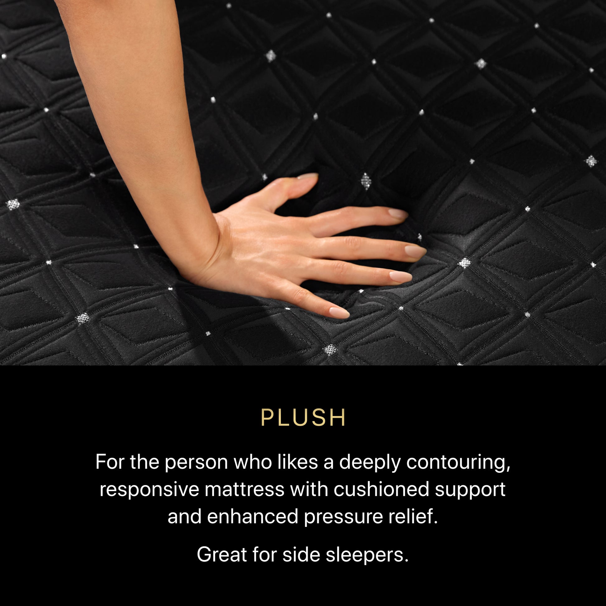 Beautyrest Black Series Three Plush Hybrid Mattress Comfort Level