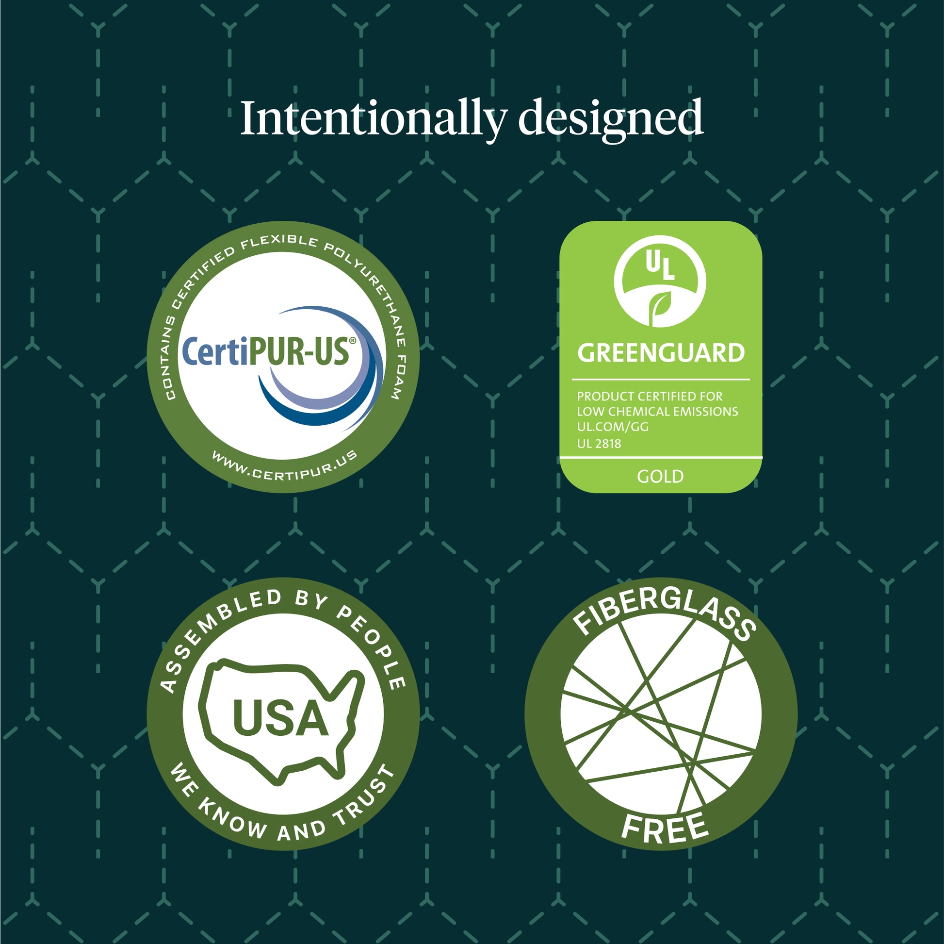 Tuft & Needle Original Medium Mattress - Certi-pure, GreenGuard, Fibregrass Free, Assembled in USA