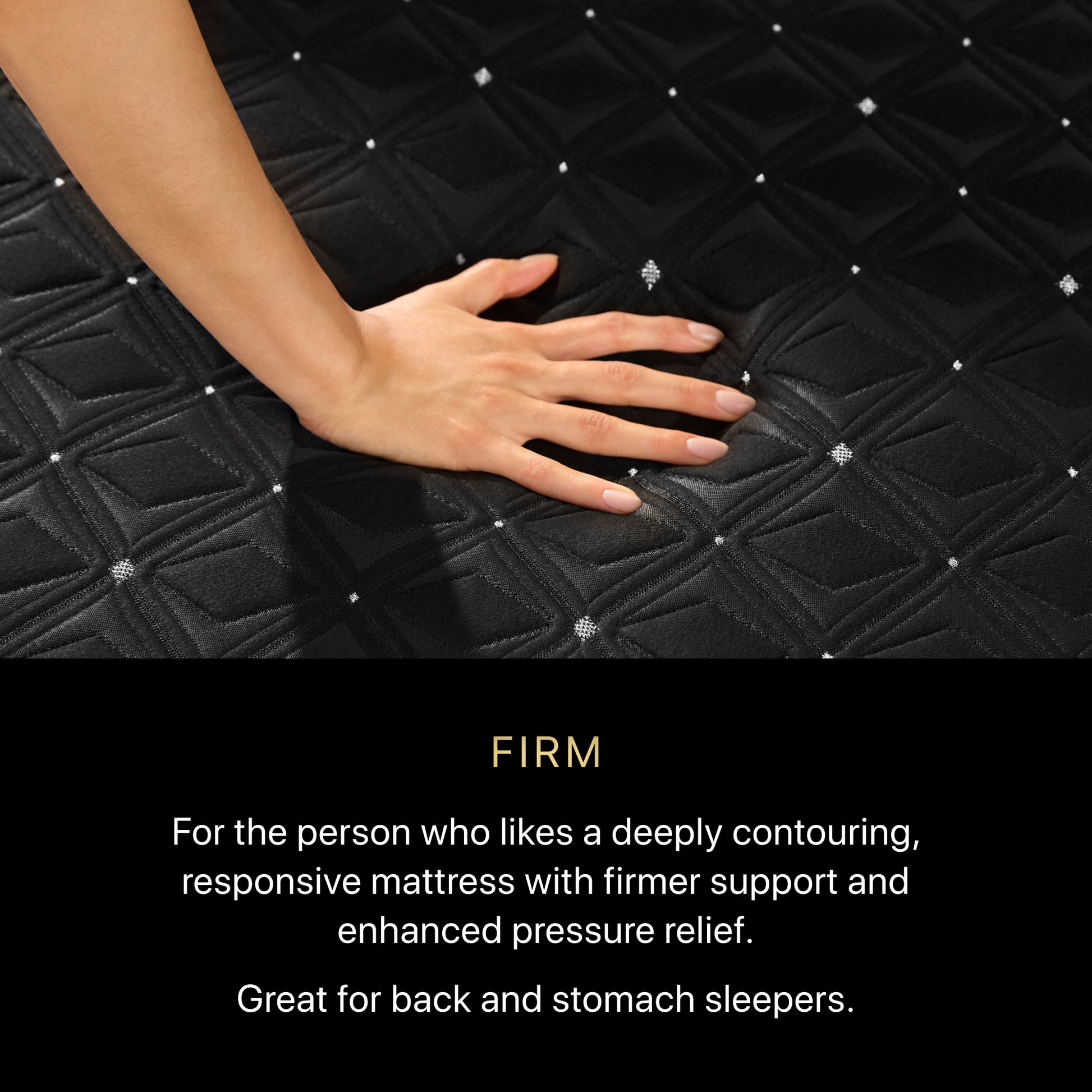 Beautyrest Black Series Three Firm Hybrid Mattress Comfort Level
