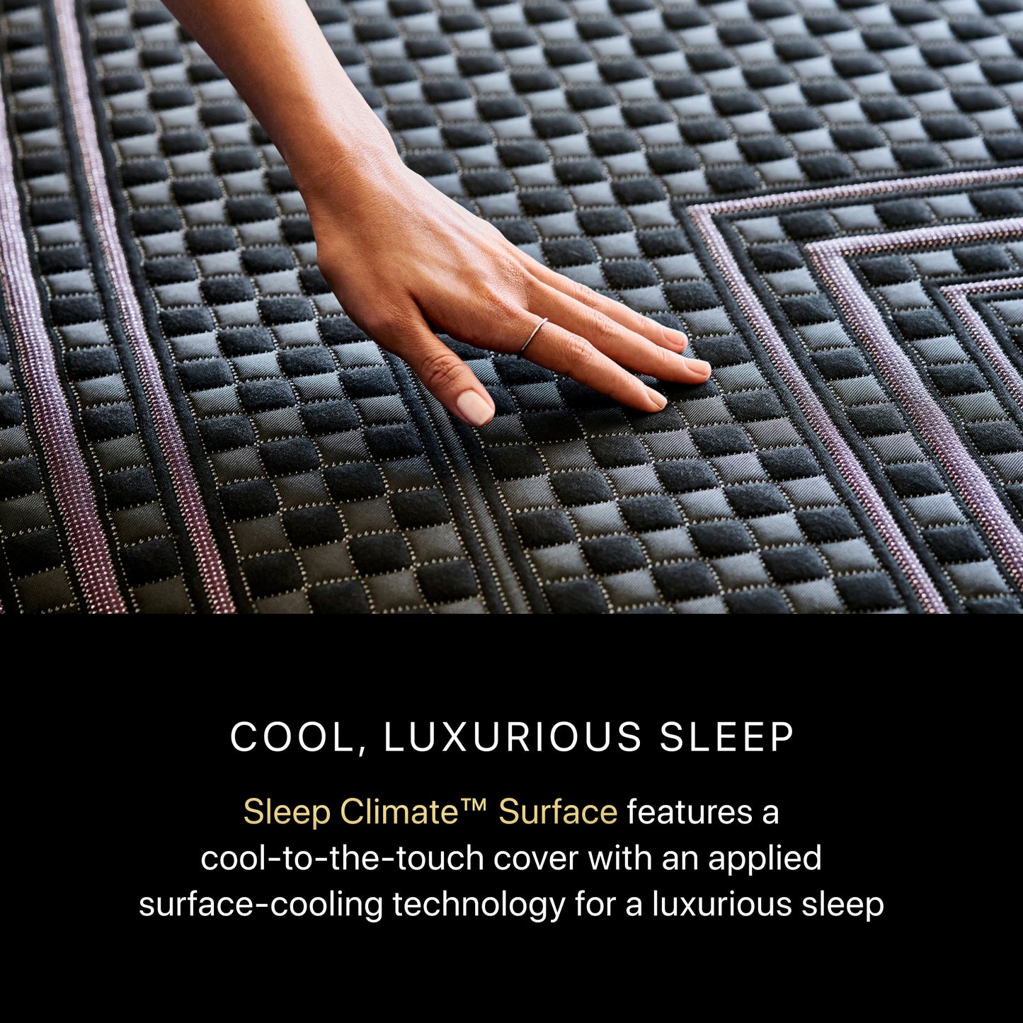 Beautyrest Black Series Two Firm Hybrid Mattress Sleep Climate Surface Info
