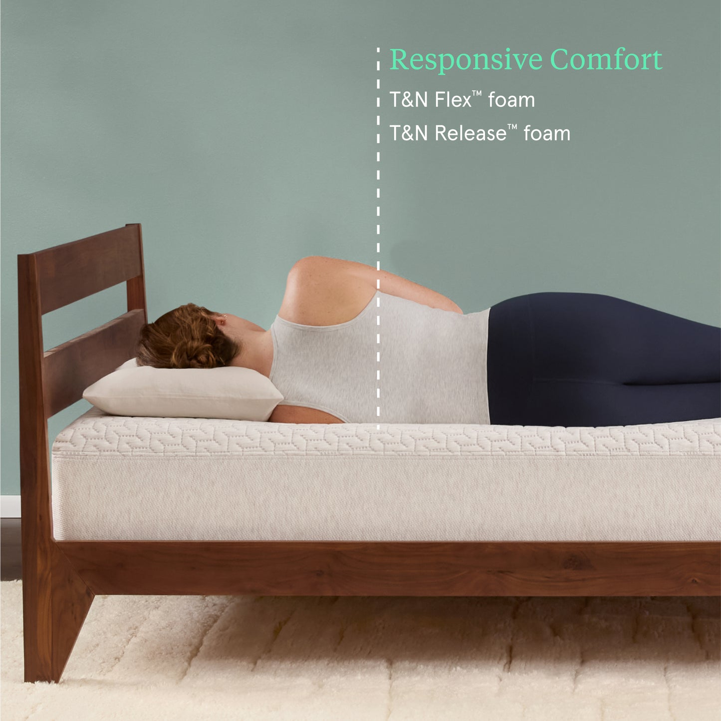 Tuft & Needle Original Medium Mattress - Responseive Comfort Detail