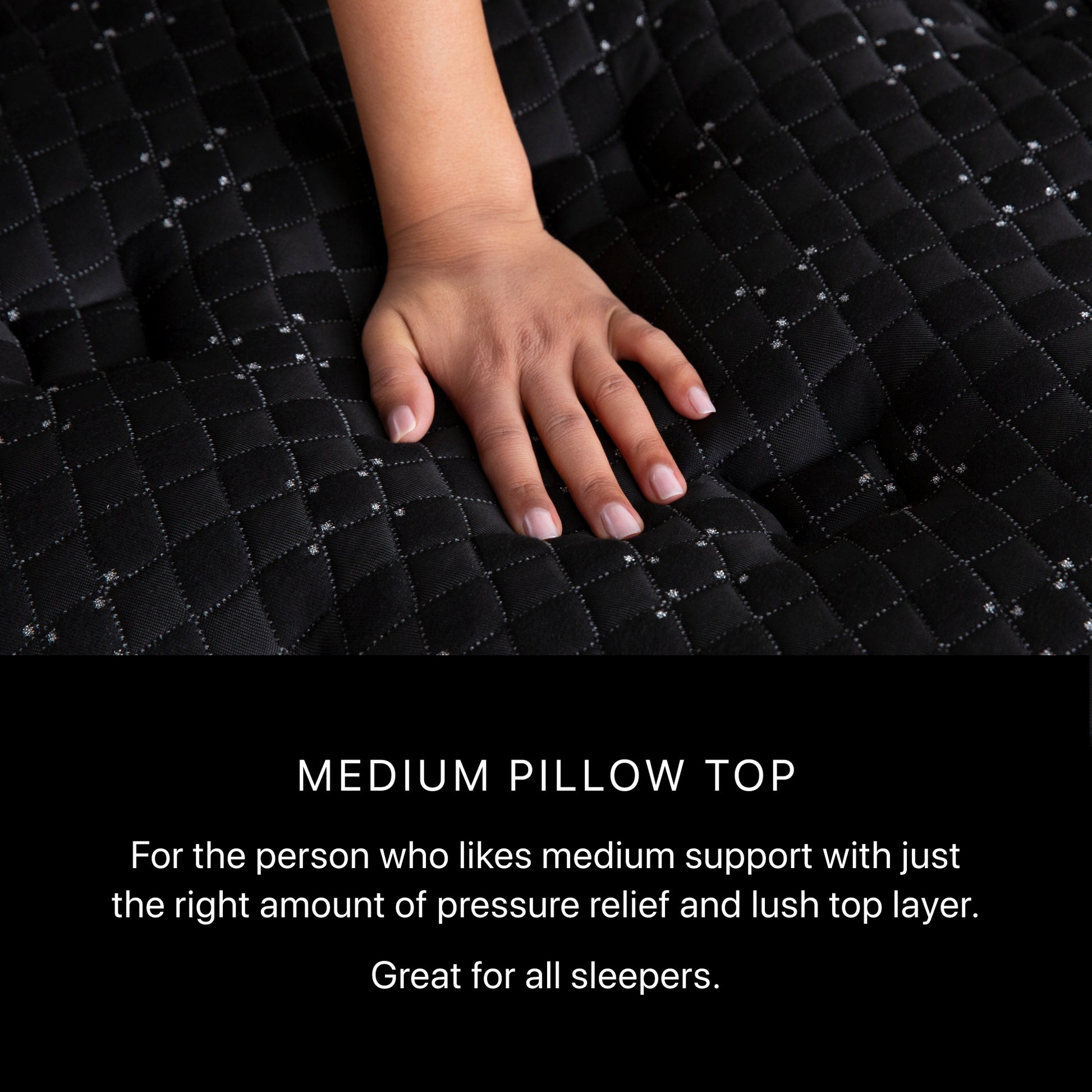 Beautyrest Black Series Three Medium Pillow Top Mattress - Comfort Level Image