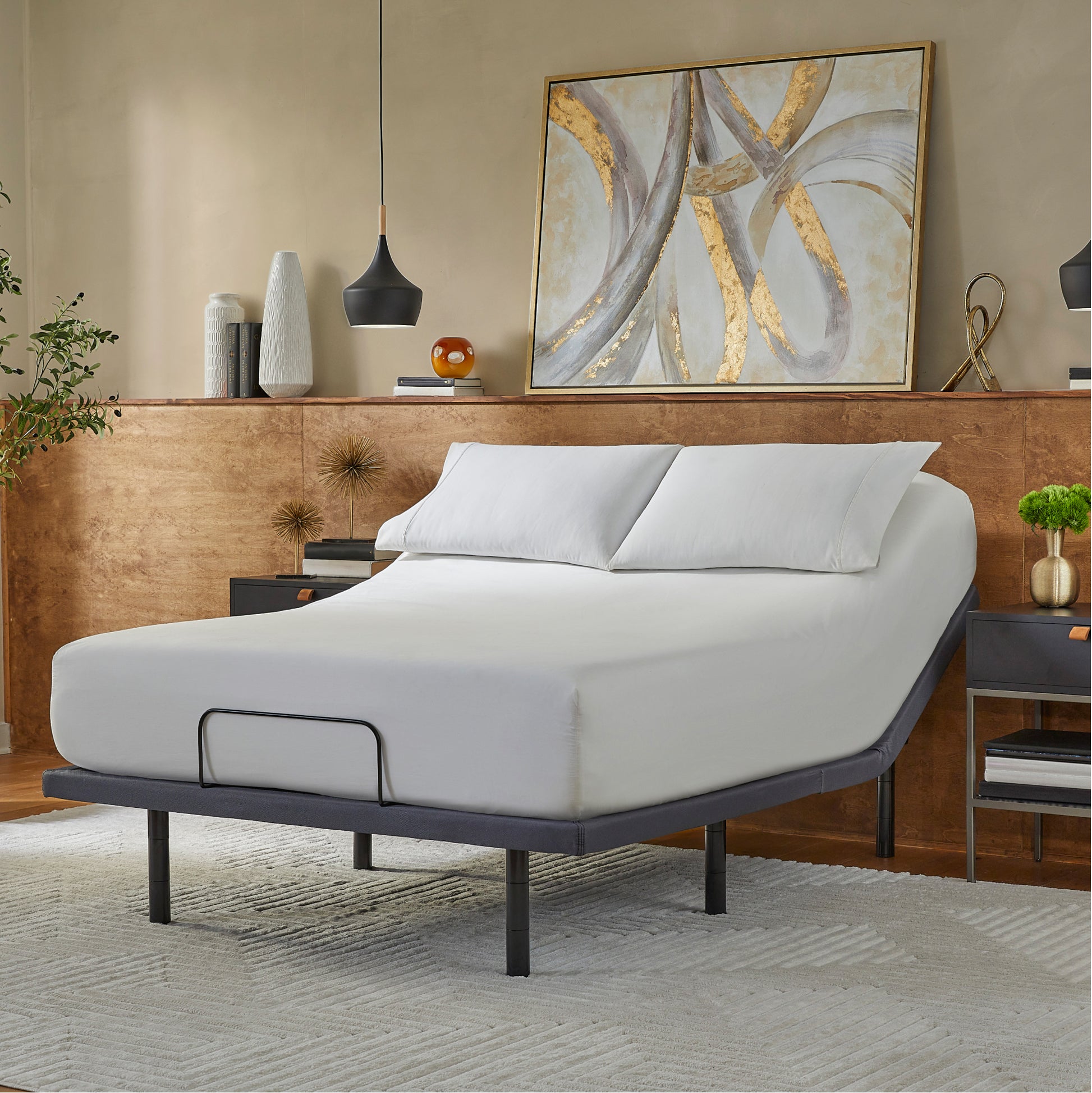 baselogic Gold Adjustable Bed Base - In room