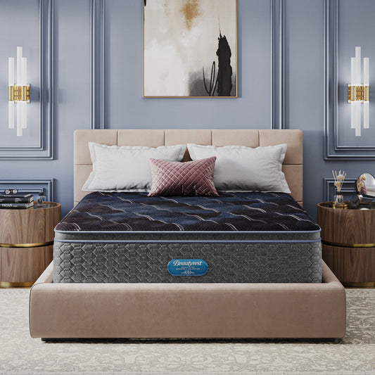 Beautyrest World Class Dreamwell Columbia Plush Pillow Top Mattress - In-room Lifestyle Image