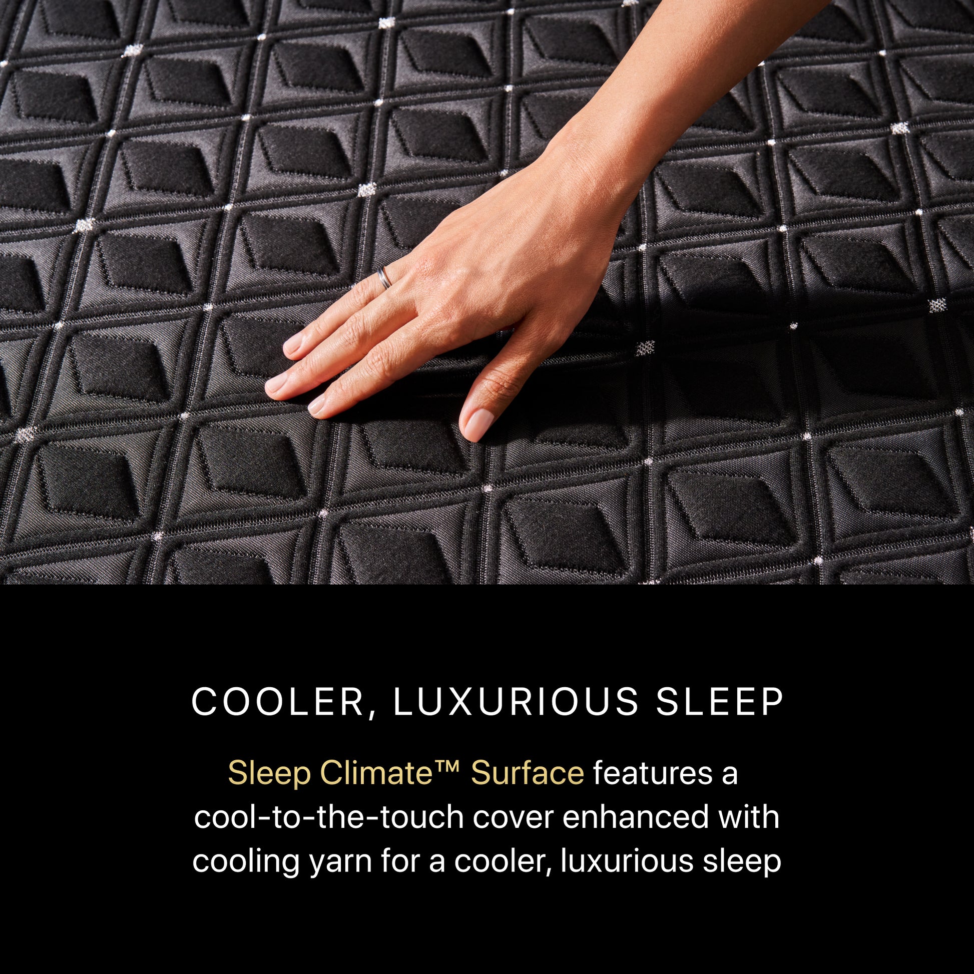 Beautyrest Black Series Three Firm Hybrid Mattress Sleep Climate Surface Info