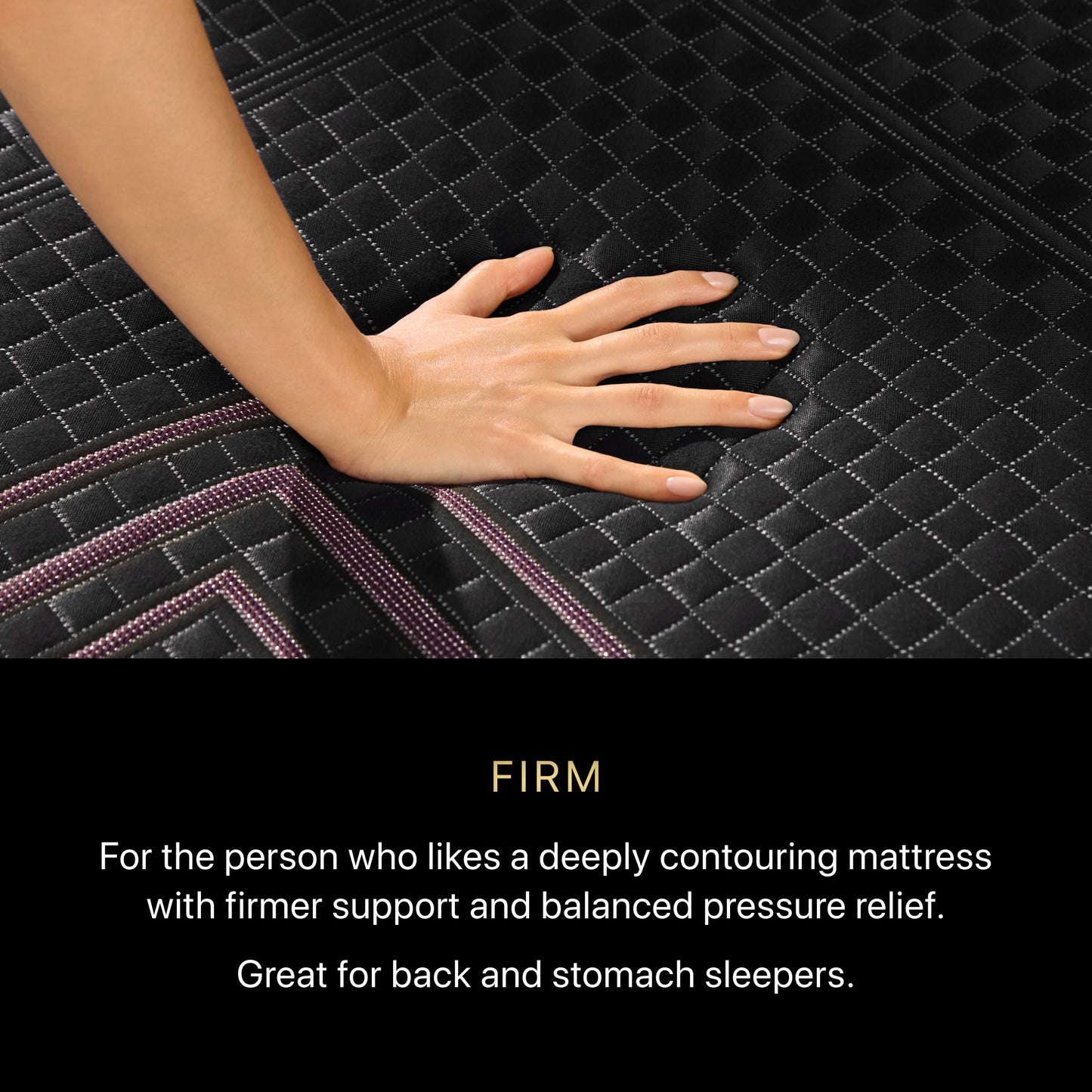 Beautyrest Black Series Two Firm Hybrid Mattress Comfort Level